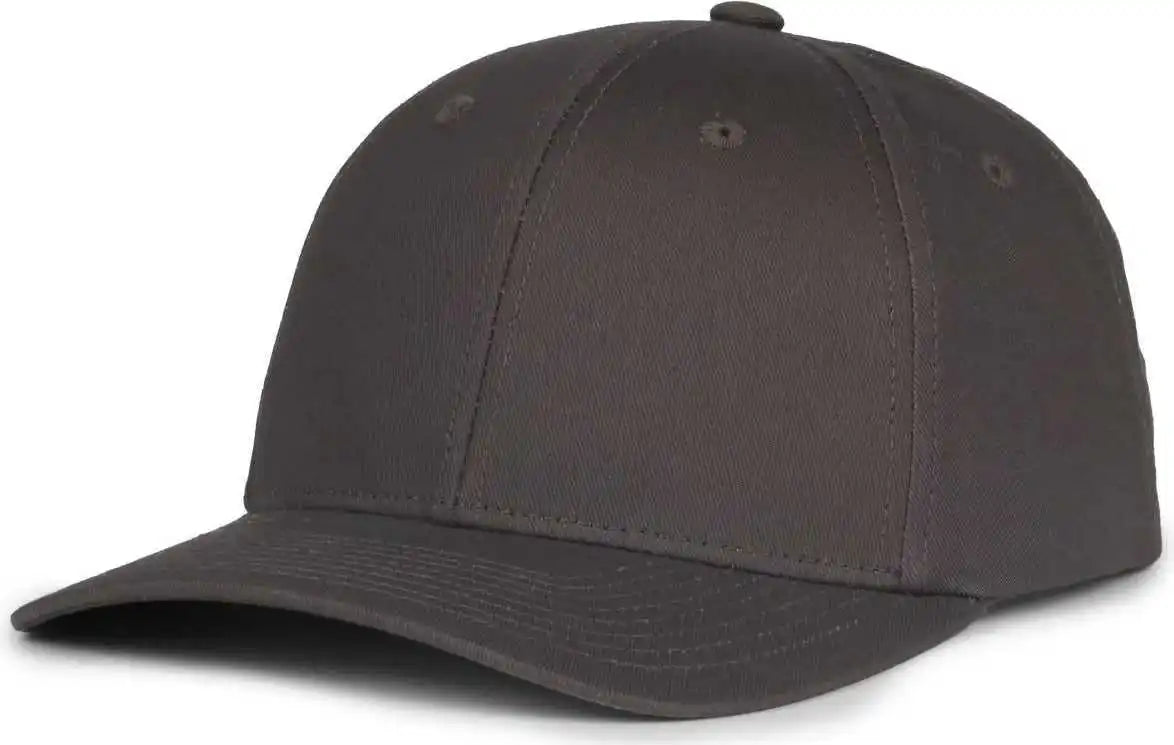 Oc Sports Mb2021 Modern Adjustable Solid Back Cap - Charcoal - Dark Gray / Osfm