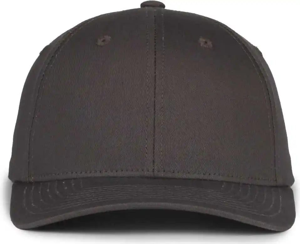 Oc Sports Mb2021 Modern Adjustable Solid Back Cap - Charcoal - Dark Gray / Osfm
