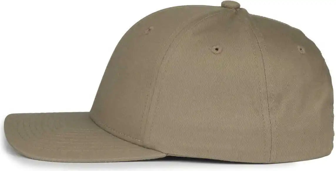 Oc Sports Mb2021 Modern Adjustable Solid Back Cap - Khaki - Osfm