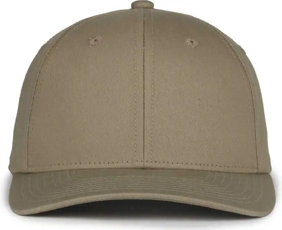 Oc Sports Mb2021 Modern Adjustable Solid Back Cap - Khaki - Osfm