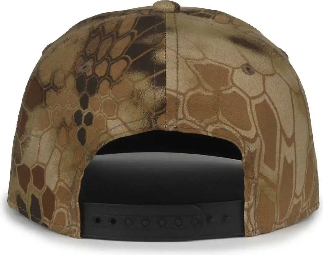 Oc Sports Mb2021camo Modern Camo Adjustable Solid Back Cap - Kryptek Highlander - Osfm