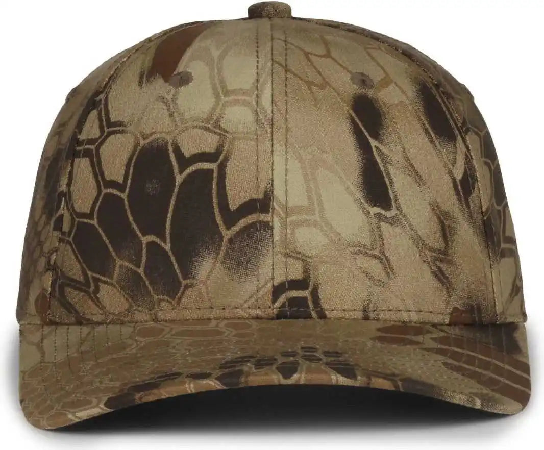 Oc Sports Mb2021camo Modern Camo Adjustable Solid Back Cap - Kryptek Highlander - Osfm