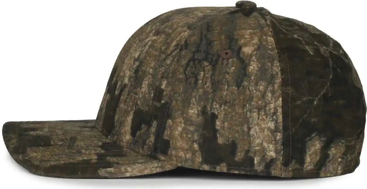 Oc Sports Mb2021camo Modern Camo Adjustable Solid Back Cap - Rt Timber - Osfm
