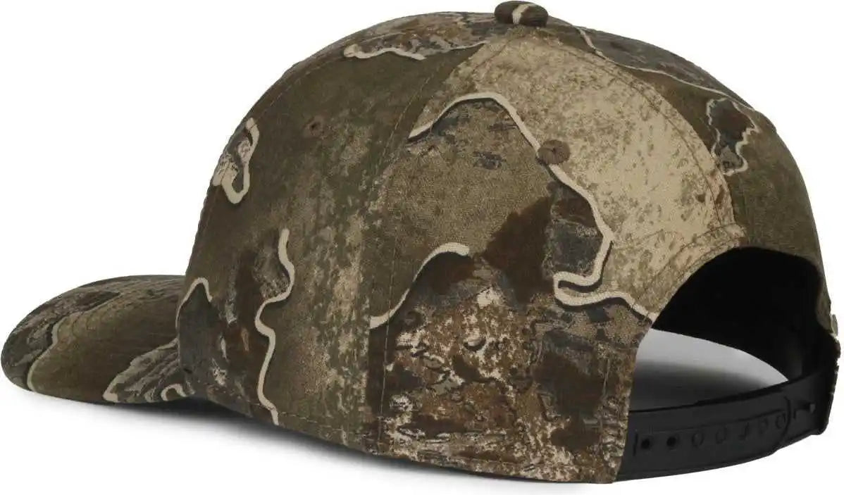 Oc Sports Mb2021camo Modern Camo Adjustable Solid Back Cap - Rt Excape - Osfm