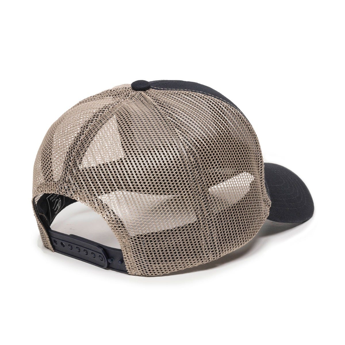 Oc Sports Mbw-600 Team Adjustable Mesh Back Ball Cap - Navy Khaki
