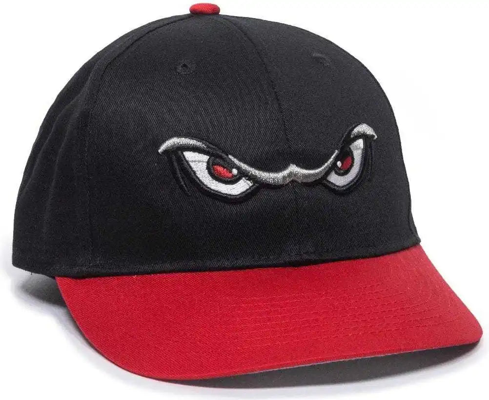 Oc Sports Min-253 Minor League Replica Caps - Lake Elsinore Storm - Black Red / 6 3/8’’ - 7’’