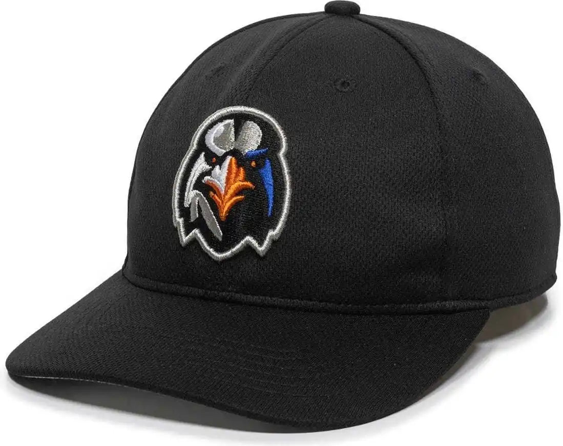 Oc Sports Min-350 Milb Replica Polyester Baseball Cap - Aberdeen Ironbirds Black