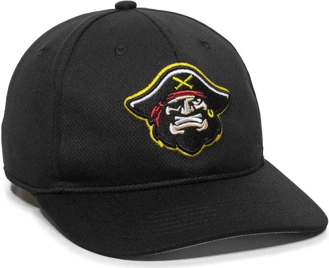 Oc Sports Min-350 Milb Replica Polyester Baseball Cap - Bradenton Marauders Black - 6 3/8’’ - 7’’