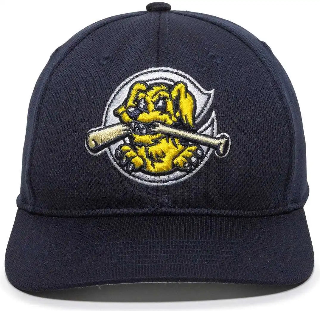 Oc Sports Min-350 Milb Replica Polyester Baseball Cap - Charleston Riverdogs Navy