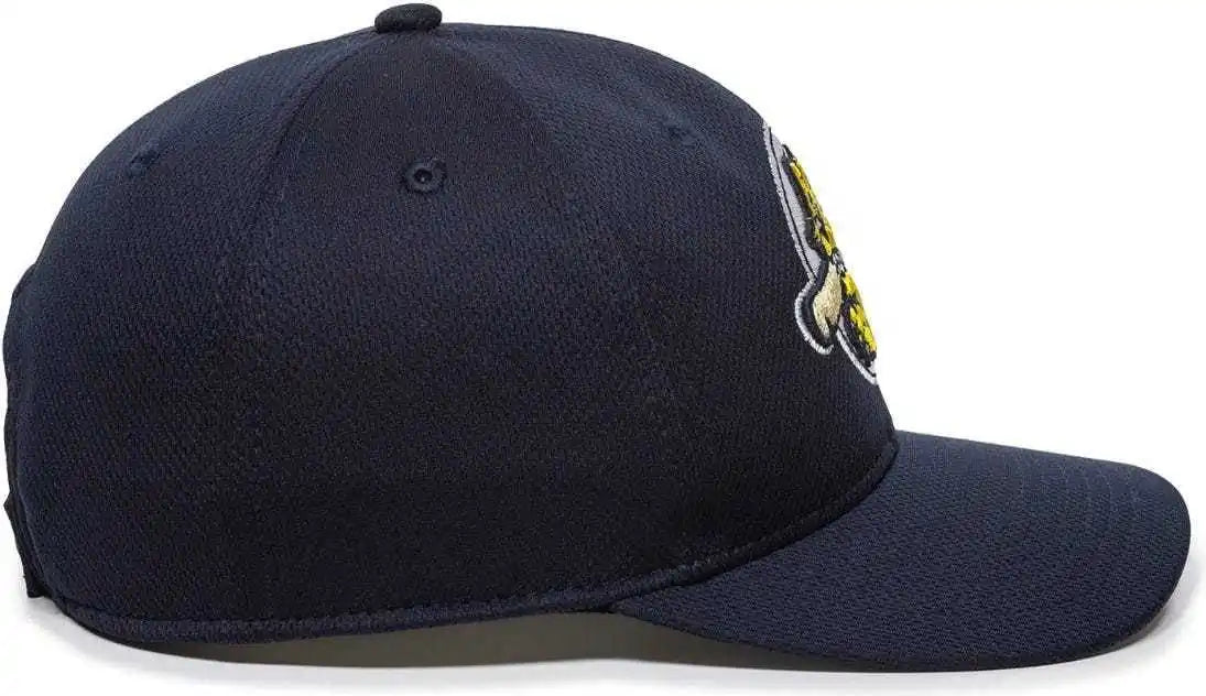 Oc Sports Min-350 Milb Replica Polyester Baseball Cap - Charleston Riverdogs Navy