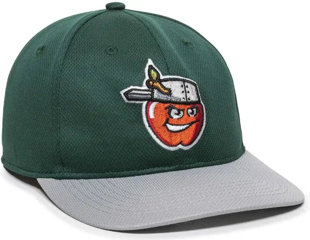 Oc Sports Min 350 Milb Replica Polyester Baseball Cap Fort Wayne Tincaps Dk Green Lt Gray Forest Light / 6 3/8’’ 7’’