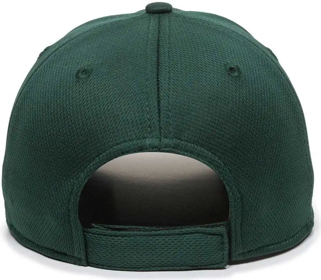 Oc Sports Min 350 Milb Replica Polyester Baseball Cap Fort Wayne Tincaps Dk Green Lt Gray