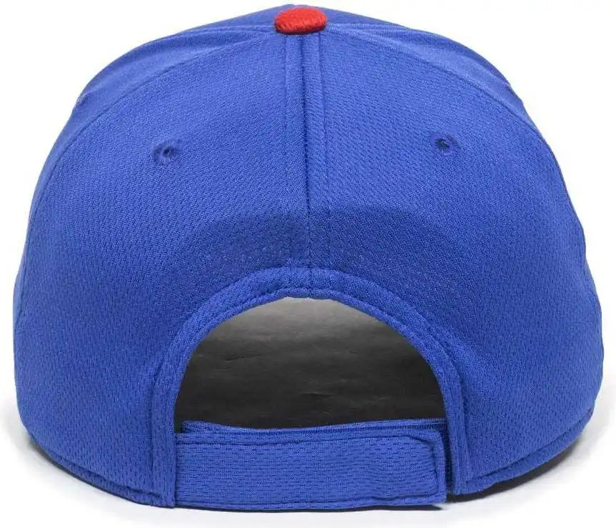 Oc Sports Min-350 Milb Replica Polyester Baseball Cap - Kannapolis Cannon Ballers Royal Red - 6 3/8’’ - 7’’