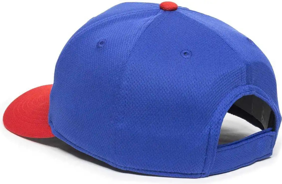 Oc Sports Min-350 Milb Replica Polyester Baseball Cap - Kannapolis Cannon Ballers Royal Red