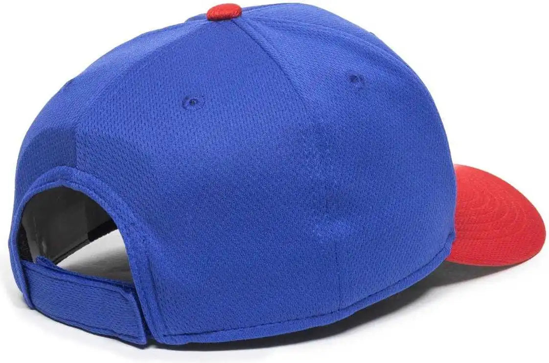 Oc Sports Min-350 Milb Replica Polyester Baseball Cap - Kannapolis Cannon Ballers Royal Red