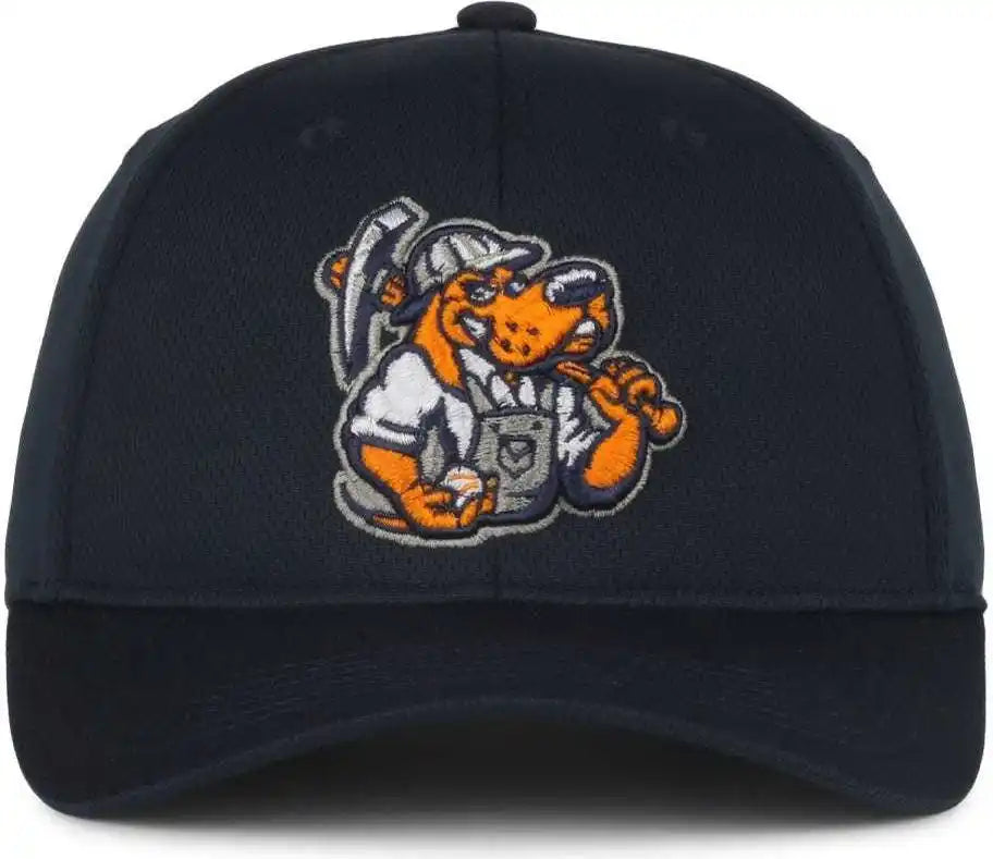 Oc Sports Min-350 Milb Replica Polyester Baseball Cap - Midland Rockhounds Navy - 6 3/8’’ - 7’’