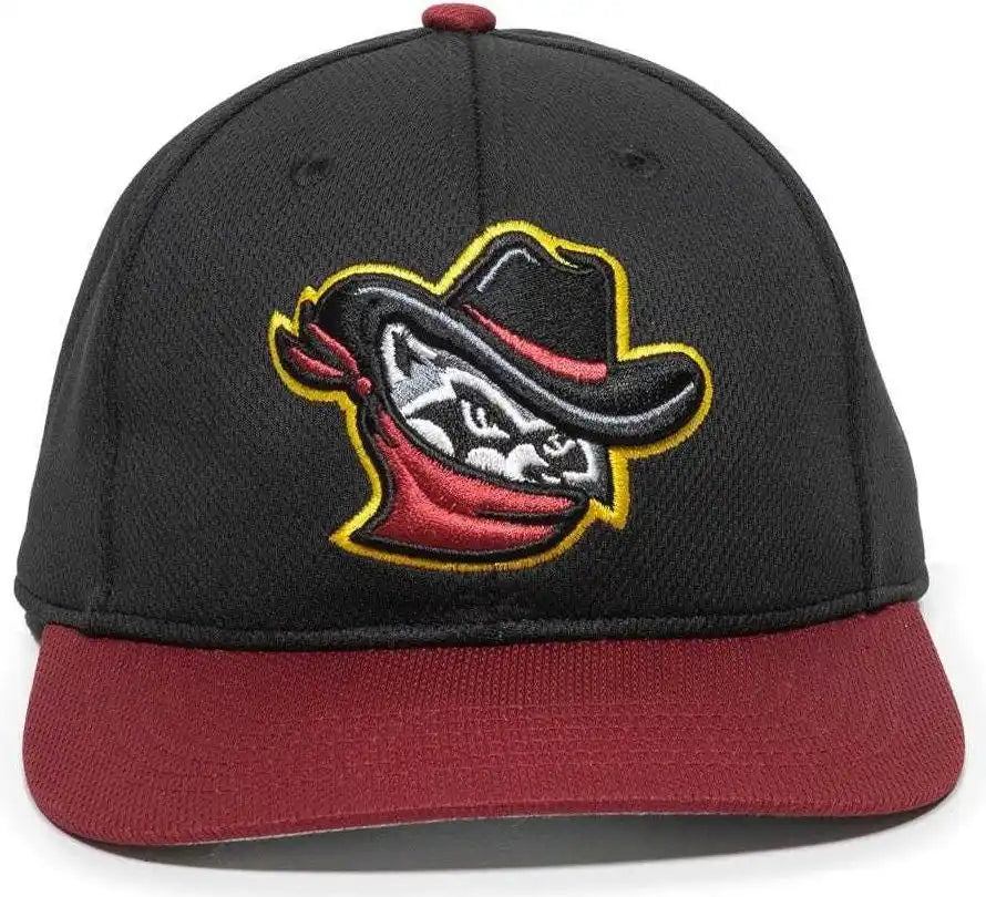 Oc Sports Min-350 Milb Replica Polyester Baseball Cap - Quad Cities River Bandits