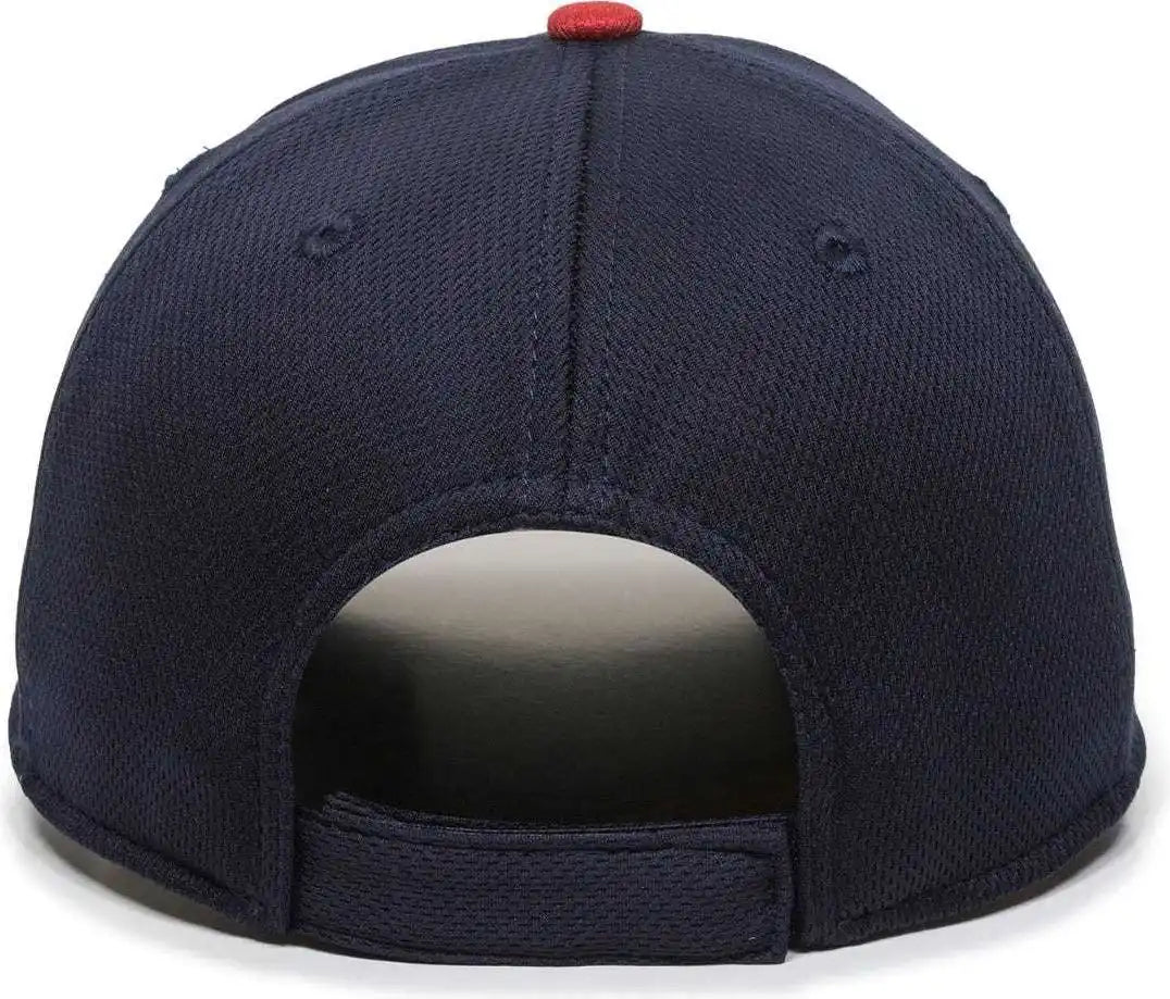 Oc Sports Min-350 Milb Replica Polyester Baseball Cap - Toledo Mud Hens - Navy Red / 6 3/8’’ - 7’’
