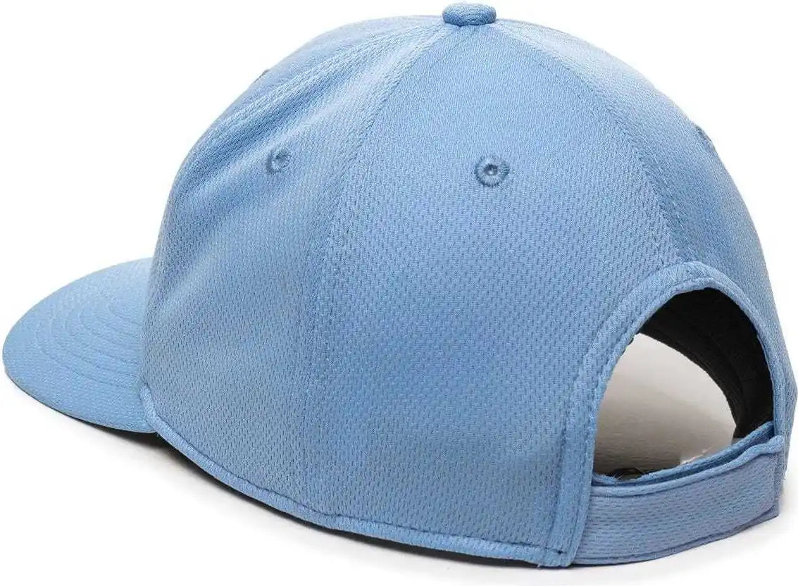 Oc Sports Min-350 Milb Replica Polyester Baseball Cap - Wilmington Blue Rocks Columbia