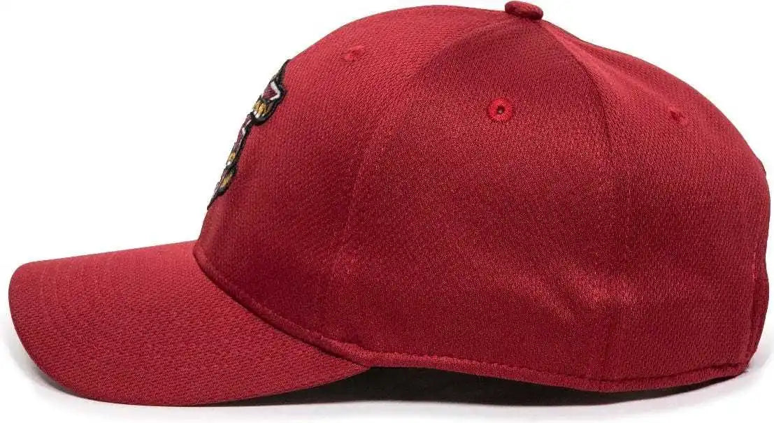 Oc Sports Min-350 Milb Replica Polyester Baseball Cap - Wisconsin Timber Rattlers Cardinal