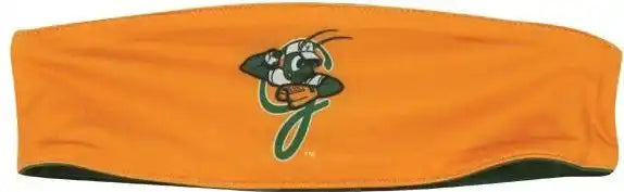 Oc Sports Min-353 Milb Reversible Cooling Headband - Greensboro Grasshoppers - Forest Orange / one Size Fits Most
