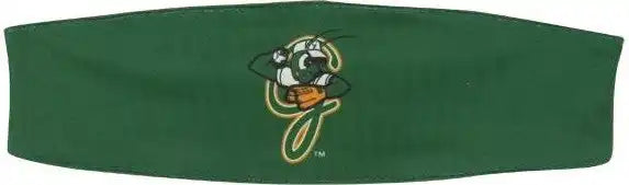 Oc Sports Min-353 Milb Reversible Cooling Headband - Greensboro Grasshoppers - Forest Orange / one Size Fits Most