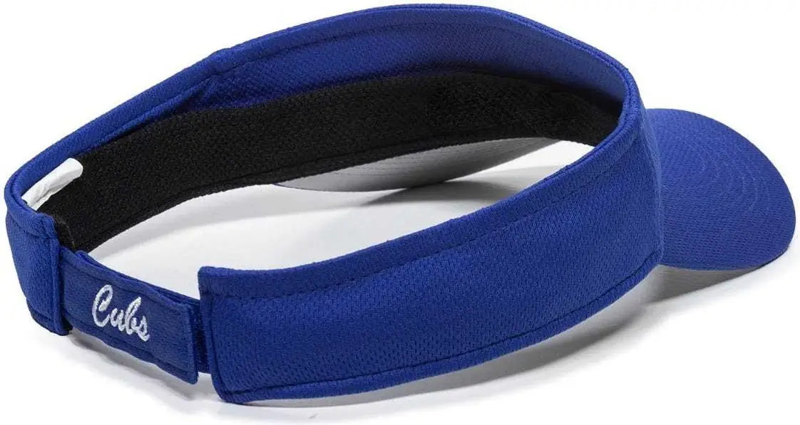 Oc Sports Mlb-185 Traditional Visor - Chicago Cubs