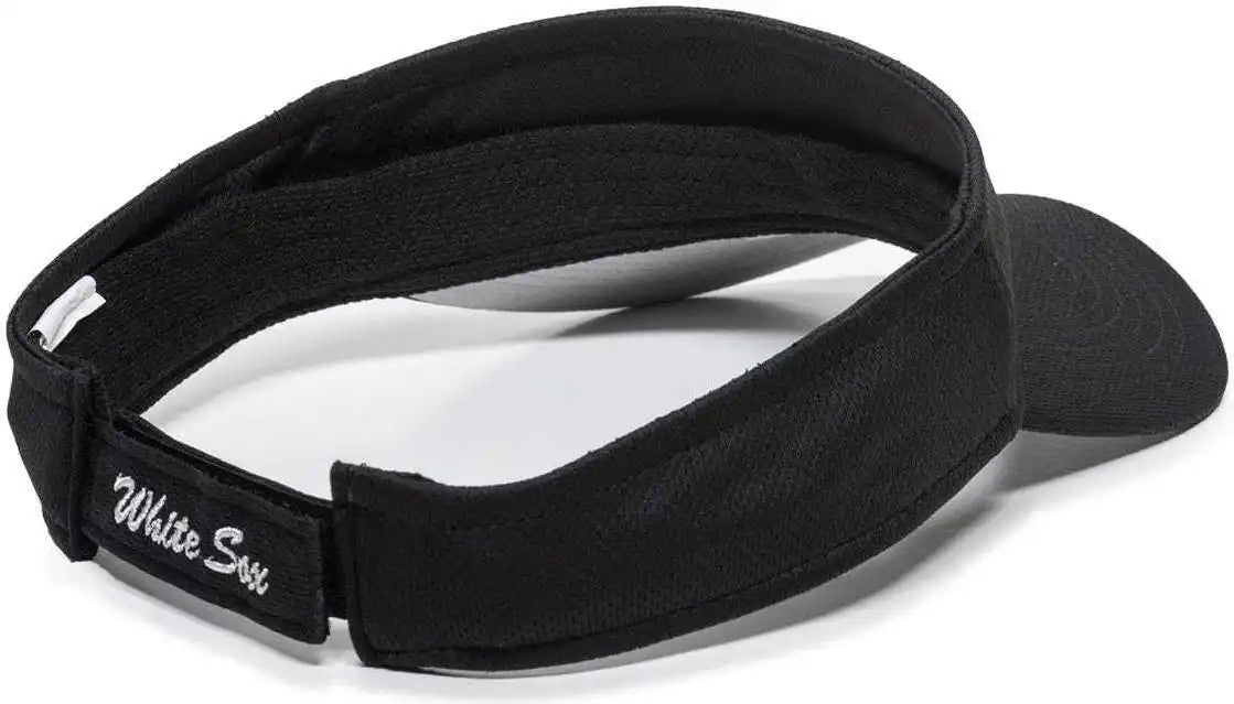 Oc Sports Mlb-185 Traditional Visor - Chicago White Sox - Black / one Size Fits Most