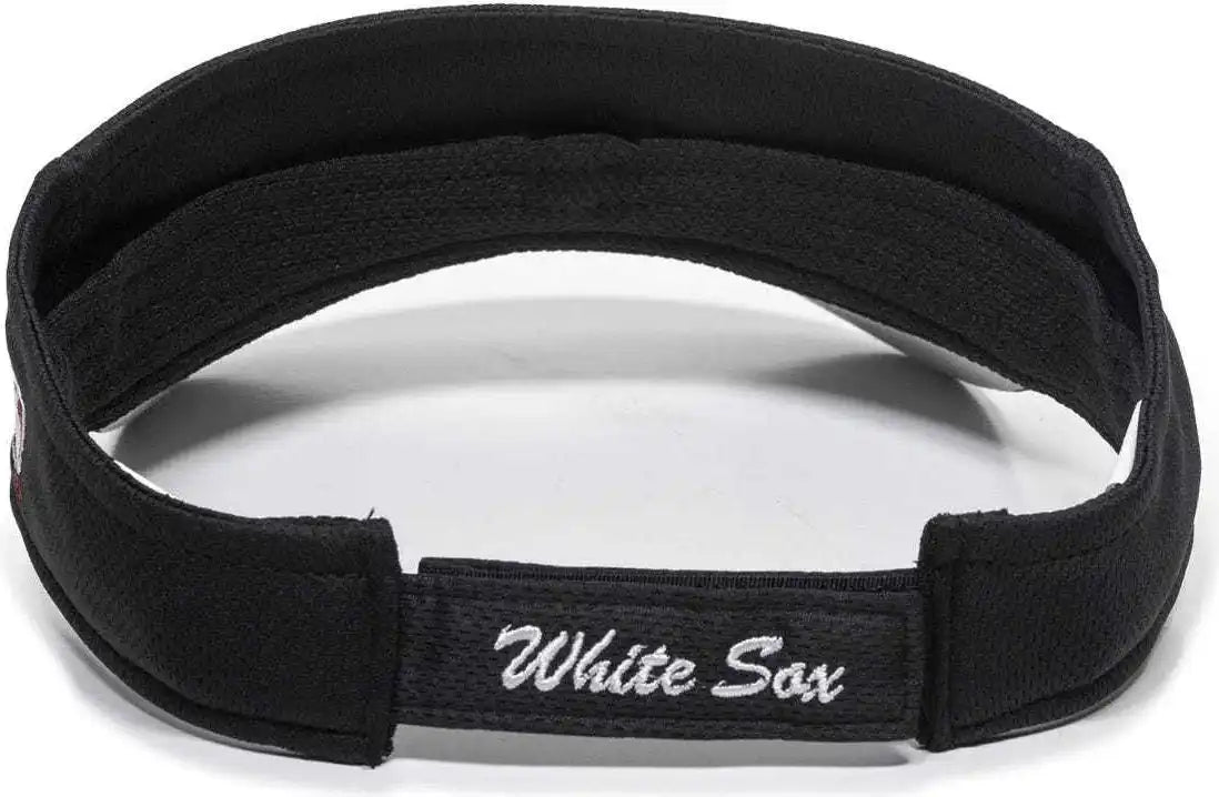 Oc Sports Mlb-185 Traditional Visor - Chicago White Sox - Black / one Size Fits Most
