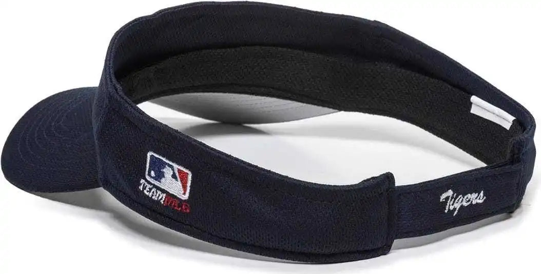 Oc Sports Mlb-185 Traditional Visor - Detroit Tigers - Navy / one Size Fits Most