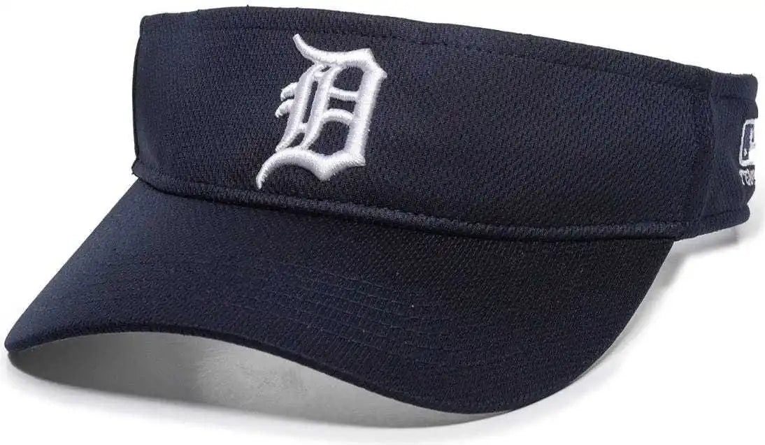 Oc Sports Mlb-185 Traditional Visor - Detroit Tigers - Navy / one Size Fits Most