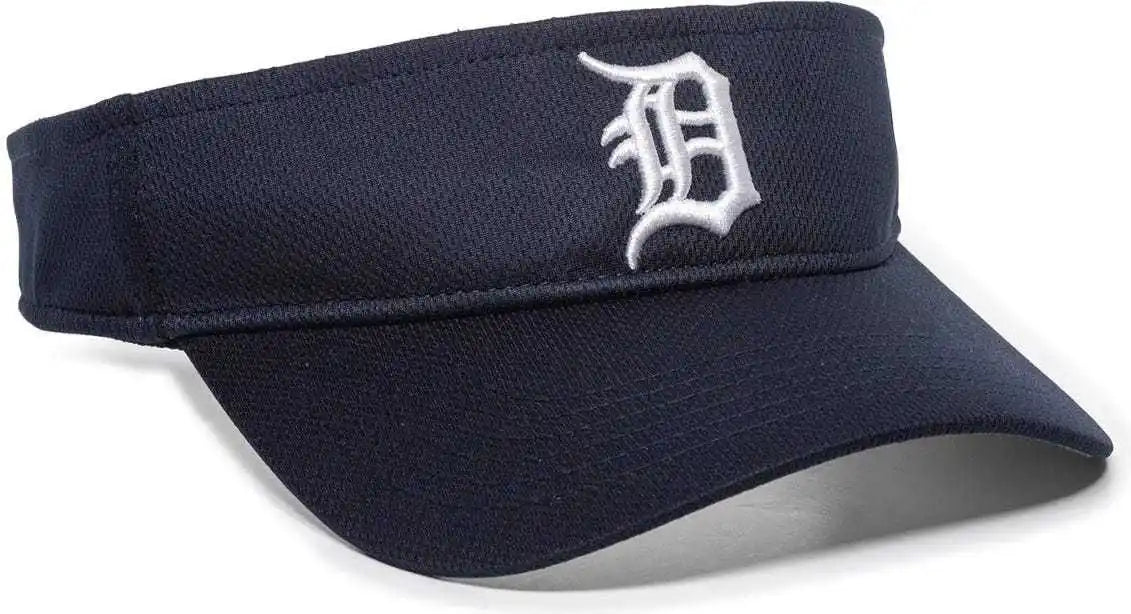 Oc Sports Mlb-185 Traditional Visor - Detroit Tigers - Navy / one Size Fits Most