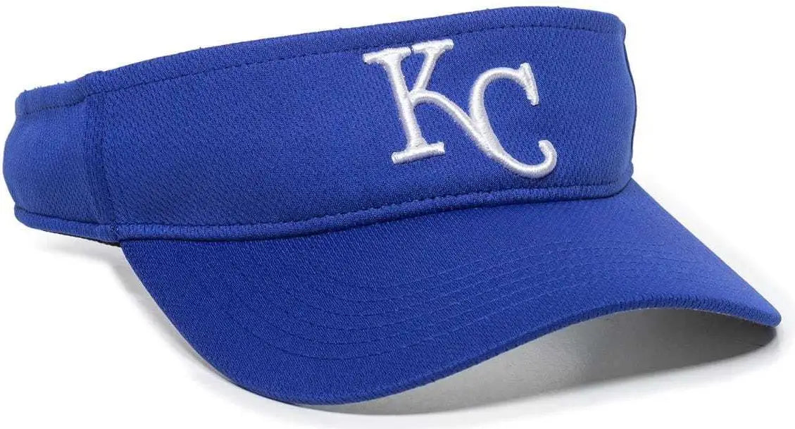 Oc Sports Mlb-185 Traditional Visor - Kansas City Royals