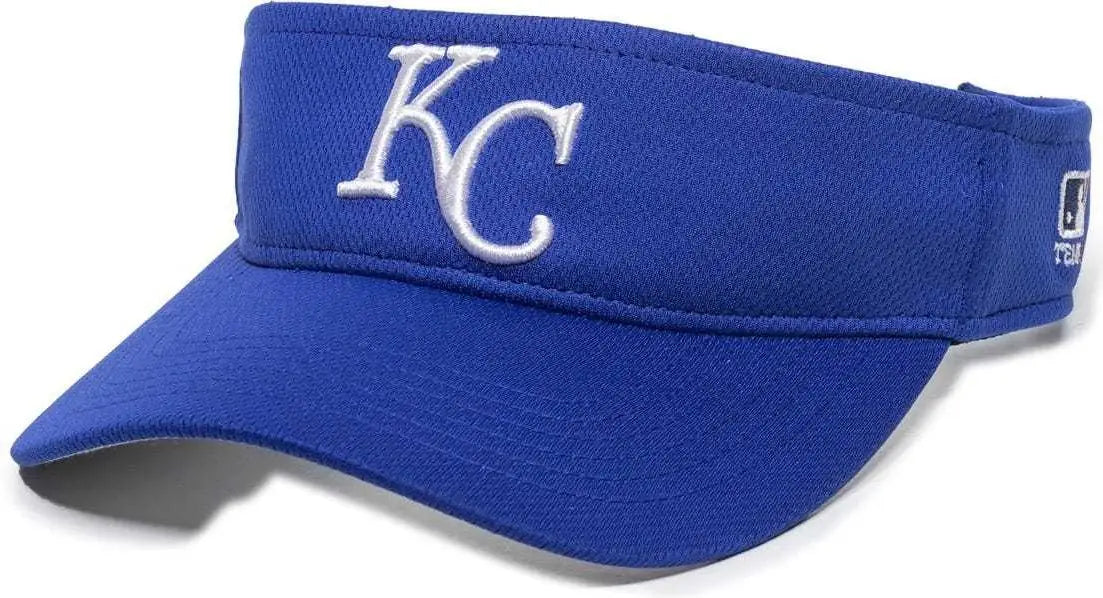 Oc Sports Mlb-185 Traditional Visor - Kansas City Royals