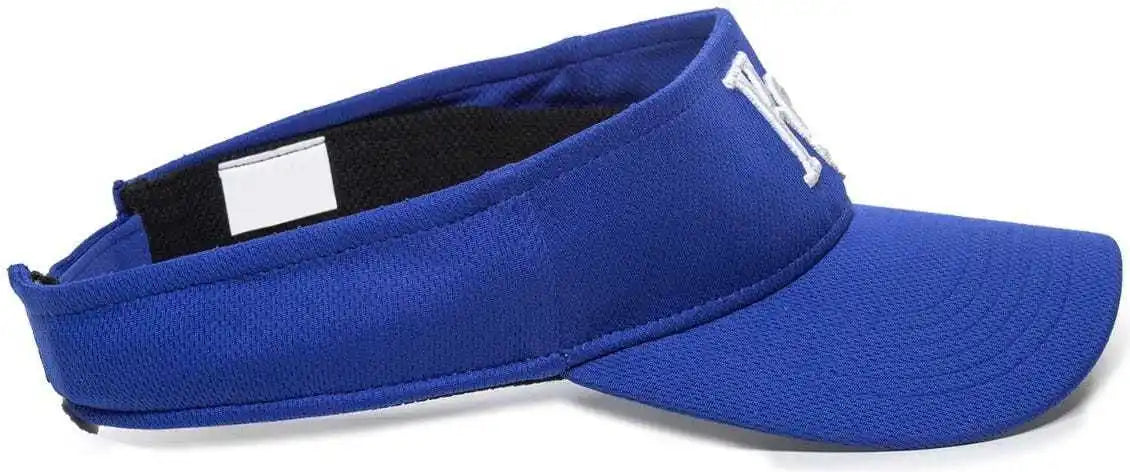 Oc Sports Mlb-185 Traditional Visor - Kansas City Royals - Royal / one Size Fits Most