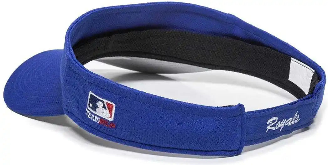 Oc Sports Mlb-185 Traditional Visor - Kansas City Royals - Royal / one Size Fits Most