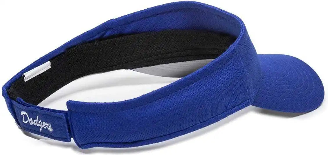 Oc Sports Mlb-185 Traditional Visor - Los Angeles Dodgers - Royal / one Size Fits Most