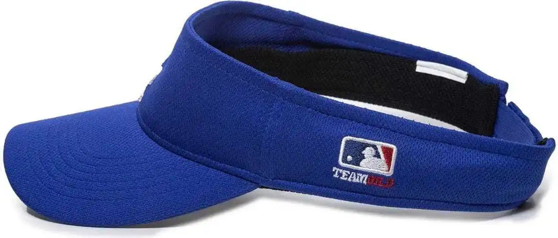 Oc Sports Mlb-185 Traditional Visor - Los Angeles Dodgers - Royal / one Size Fits Most