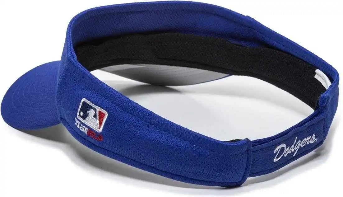 Oc Sports Mlb-185 Traditional Visor - Los Angeles Dodgers - Royal / one Size Fits Most