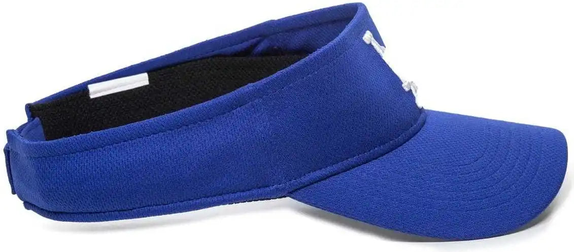 Oc Sports Mlb-185 Traditional Visor - Los Angeles Dodgers - Royal / one Size Fits Most