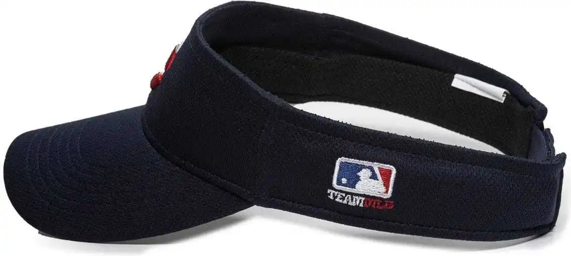 Oc Sports Mlb-185 Traditional Visor - Minnesota Twins - Navy / one Size Fits Most
