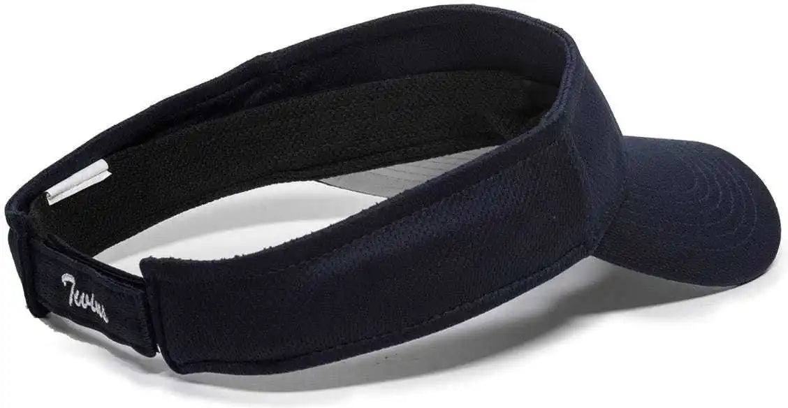 Oc Sports Mlb-185 Traditional Visor - Minnesota Twins - Navy / one Size Fits Most