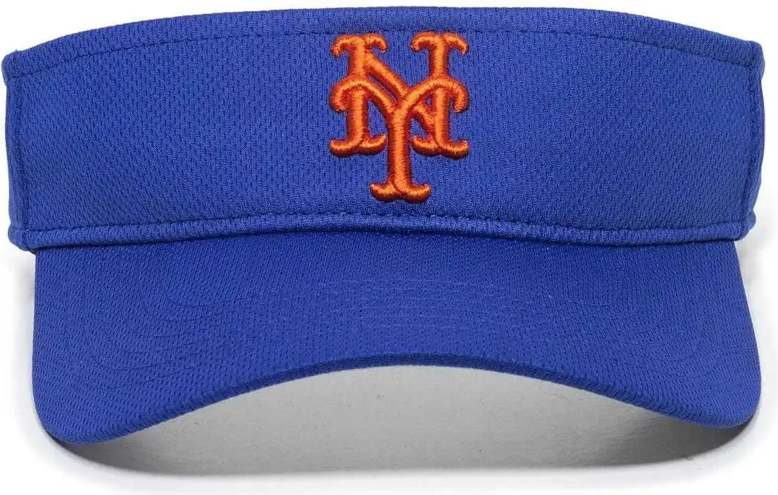 Oc Sports Mlb-185 Traditional Visor - New York Mets