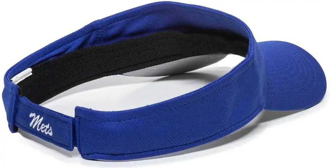 Oc Sports Mlb-185 Traditional Visor - New York Mets - Royal / one Size Fits Most
