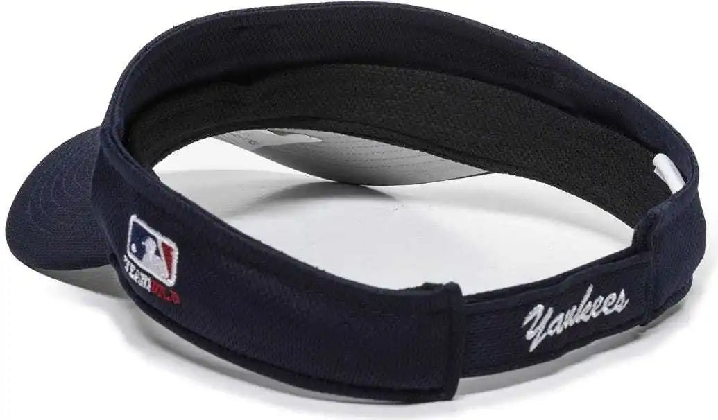 Oc Sports Mlb-185 Traditional Visor - New York Yankees - Navy / one Size Fits Most