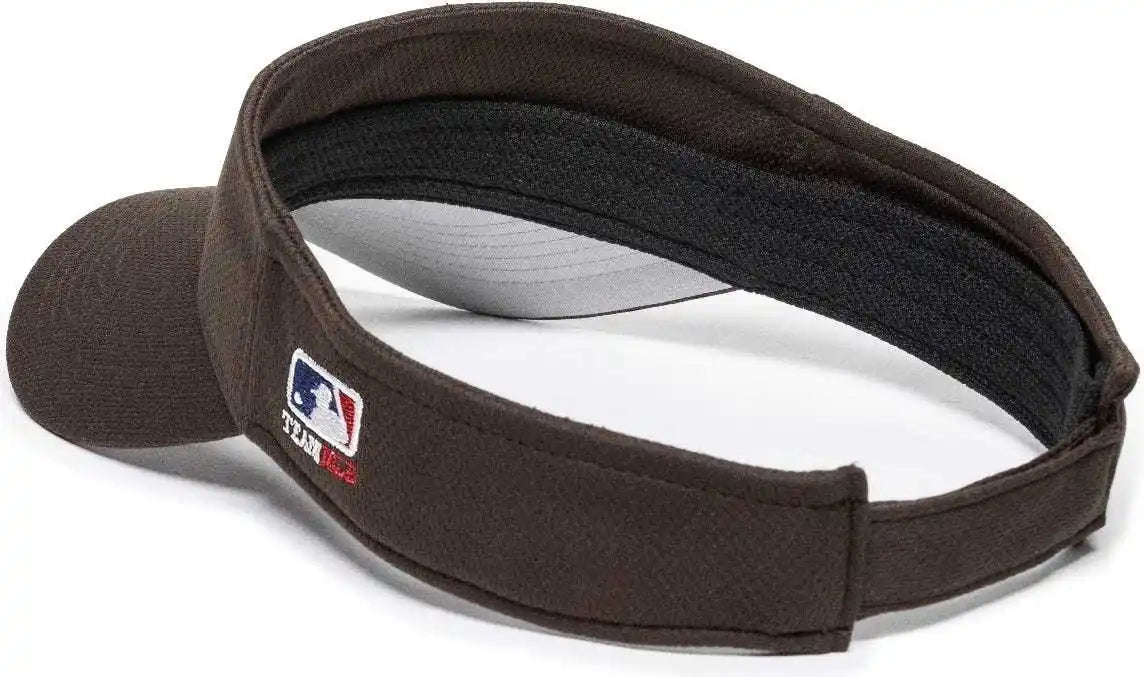 Oc Sports Mlb-185 Traditional Visor - San Diego Padres - Brown / one Size Fits Most
