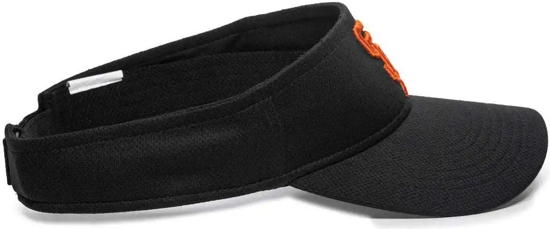 Oc Sports Mlb-185 Traditional Visor - San Francisco Giants - Black / one Size Fits Most
