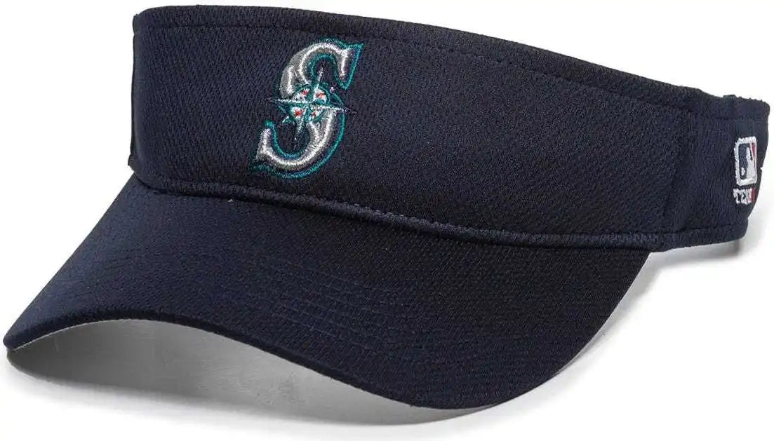 Oc Sports Mlb-185 Traditional Visor - Seattle Mariners - Navy / one Size Fits Most