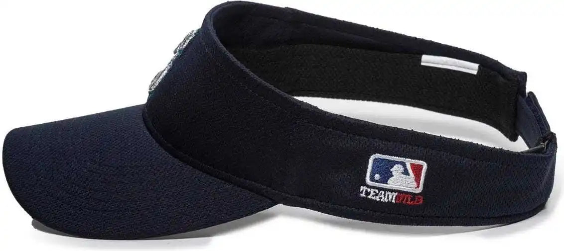 Oc Sports Mlb-185 Traditional Visor - Seattle Mariners - Navy / one Size Fits Most