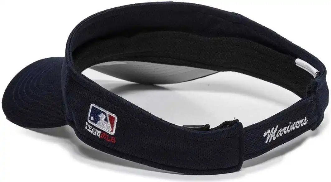 Oc Sports Mlb-185 Traditional Visor - Seattle Mariners - Navy / one Size Fits Most